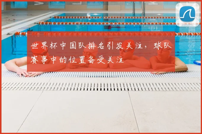 世界杯中国队排名引发关注，球队赛事中的位置备受关注