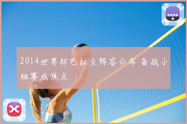 2014世界杯巴拉圭阵容公布 备战小组赛成焦点